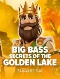 big bass secrets of the golden lake game logo